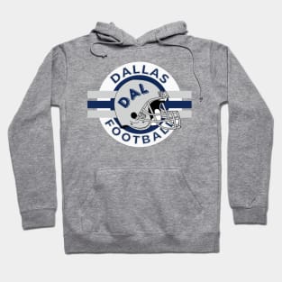 Dallas Football Vintage Style Hoodie